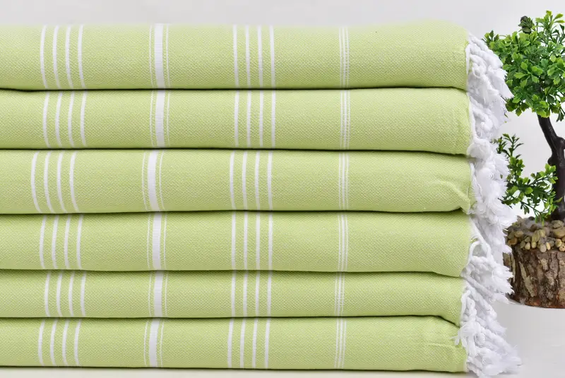 70x40 Cotton Striped Towel, Bachelorette Party Gift, Personalized Wedding Gift, Bridal Shower Favor, Girl Trip Party Favor, Peshtemal Towel - 3