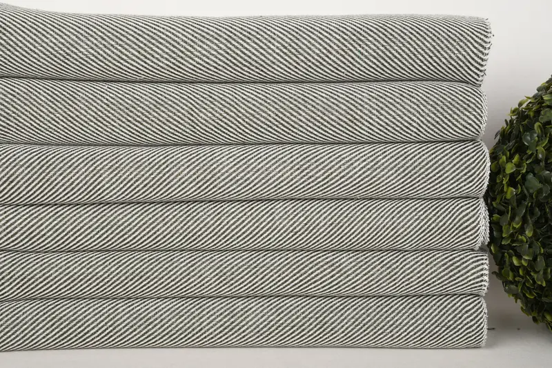 Bathroom Towels, Towel With Name, Turkish Towel Hand Towel, 36x18 Cotton Striped Towel, Summer Gift, Personalized Kitchen Towel, Wedding Gift Ideas - 3