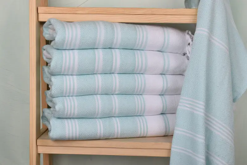 Gift For Bride, 40x18 Cotton Diamond Towel, Personalized Kitchen Towel, Holiday Towel, Monogram Hand Towel, Bathroom Towels, Bulk Order Towel - 2