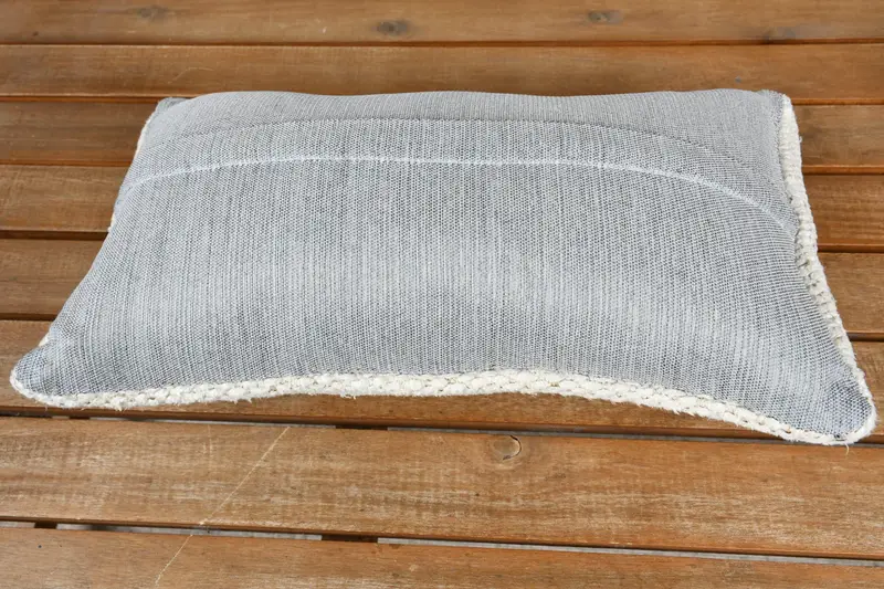Turkish Pillow, Pillow Cover, Designer Throw Cushion Cover, Muted Cushion, 8x16 Beige Pillow Cover, Boho Pillow, Antique Pillows, Seat Pillow Case - 5