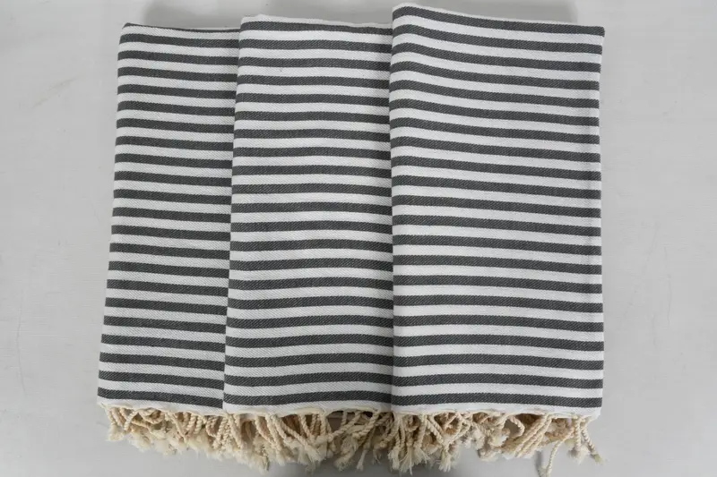 Gift For Him, Absorbent towel, Custom Towel, Wedding For Favor, Bulk Order Towel, Unique Wedding Gift, 70x40 Cotton Striped Towel, Custom Bath Towel - 3