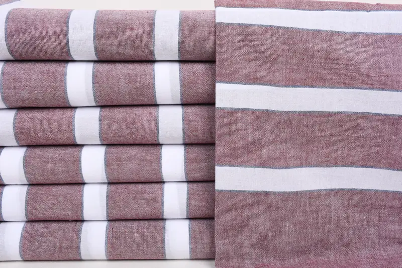 Custom Towel, Bachelorette Beach Towel, Bridesmaid Gifts, Custom Gifts, Organic towel, 70x40 Cotton Striped Towel, Beach Towel Bulk, Guest Towel - 1