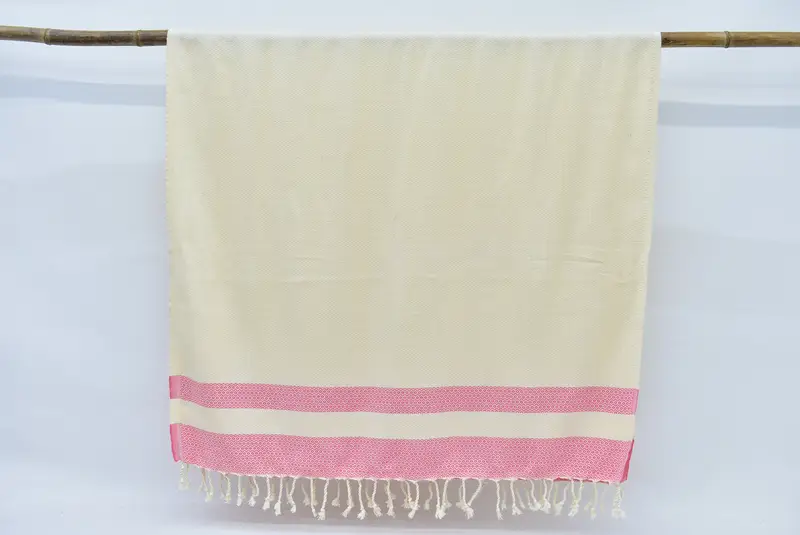 Oversized Beach Towel, Best Friend Christmas Gift, Personalized Turkish Towel, Absorbent towel, Wedding Favors, 70x40 Cotton Geometric Towel - 6