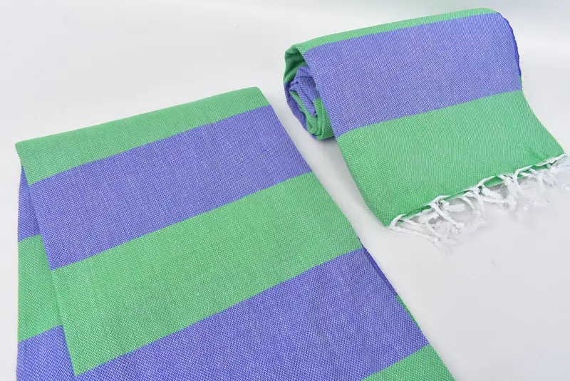 Spa Towel, 70x40 Cotton Striped Towel, Peshtemal Towel USA, Bachelorette Party Gift, Hammam towel, Anniversary Gift For Her, Monogrammed Beach Towel - 7