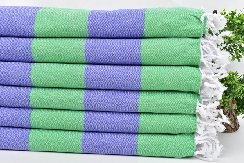 Spa Towel, 70x40 Cotton Striped Towel, Peshtemal Towel USA, Bachelorette Party Gift, Hammam towel, Anniversary Gift For Her, Monogrammed Beach Towel - 3