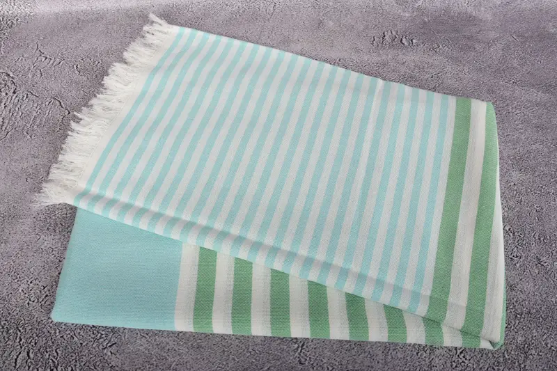 Bath towel, Welcome Wedding Gift, Turkish towel, Soft and absorbent Turkish towel, 70x40 Cotton Striped Towel, Bachelorette Party Favors - 6