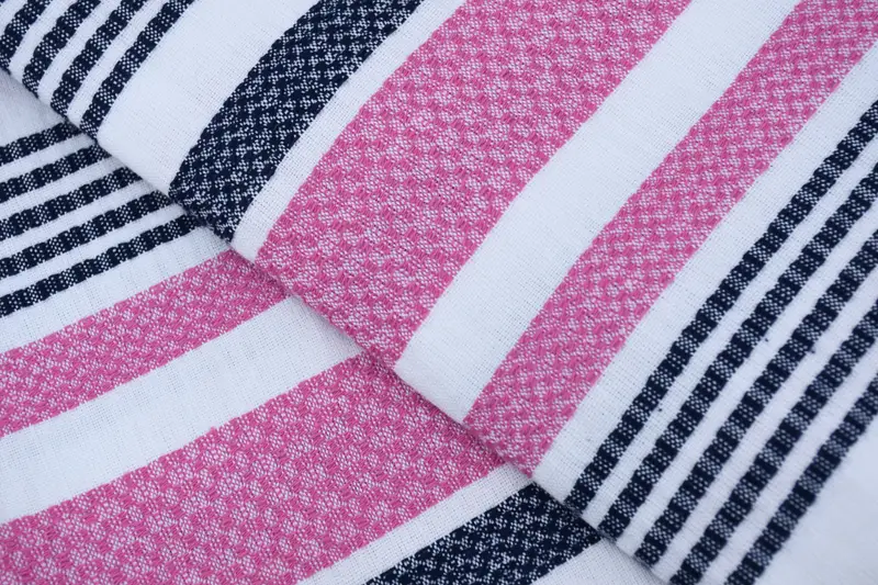 Unique Wedding Gift, Bridal Party Gifts, Housewarming Gift, Travel towel, 70x36 Cotton Striped Towel, Turkish hand towel, Custom Bath Towel - 7