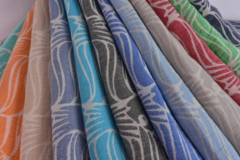 70x36 Cotton Fish Design Towel, Bulk Order Towel, Fouta towel, Mother Of The Groom Gift, Bachelorette Party Gift, Turkish towel, Embroidery Towel - 5
