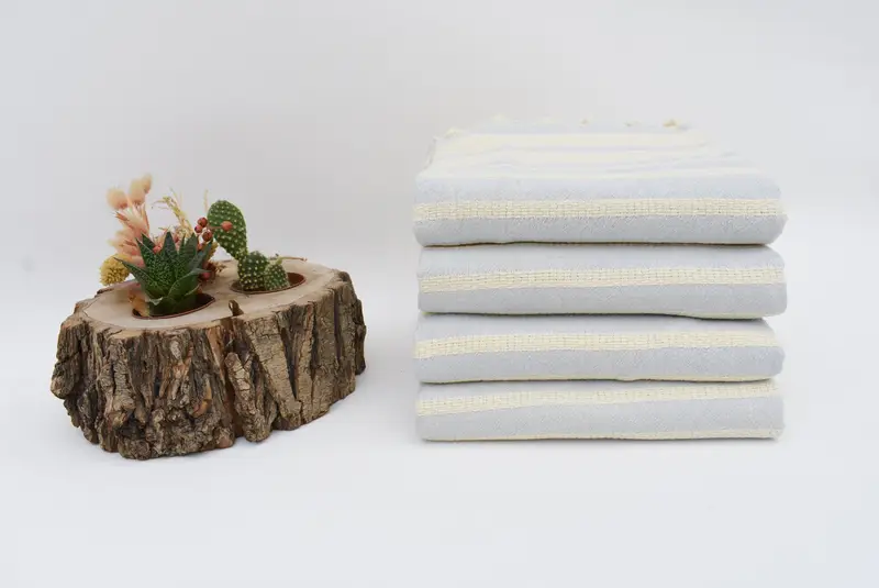 Pool Towels, Scarf Towel, Bachelorette Party Gift, Turkish Towel Beach, Boyfriend Christmas Gift, 70x34 Cotton Striped Towel, Bachelorette Gifts - 3