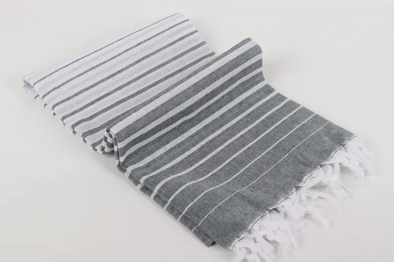 Bachelorette Party Favor, Holiday Towel, Sand-resistant towel, Turkish Towel Beach, 70x40 Cotton Striped Towel, Bachelorette Party Gifts Bridesmaids - 6
