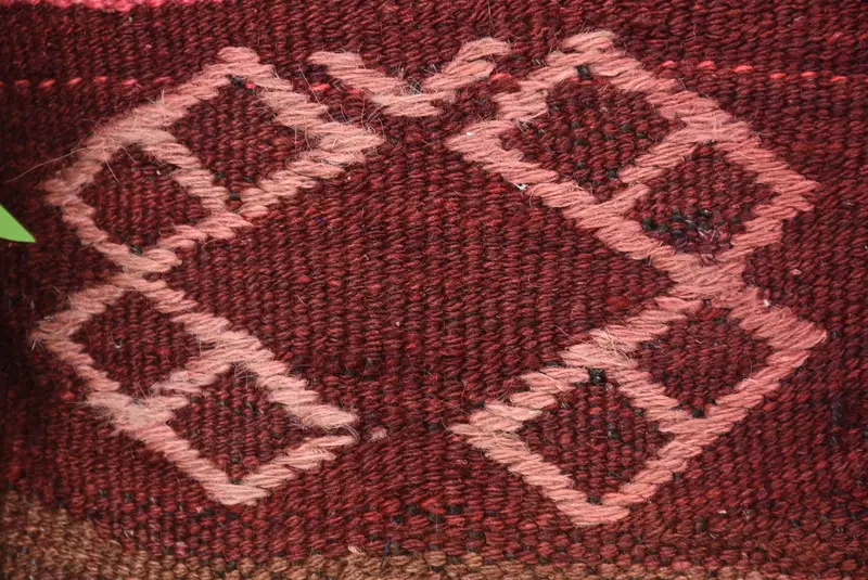 Vintage Kilim Pillow, Lounge Throw Pillow, Pillow Cover, 16x16 Brown Pillow, Antique Pillows, Turkish Kilim Pillow, Rustic Cushion, Bright Pillow - 3