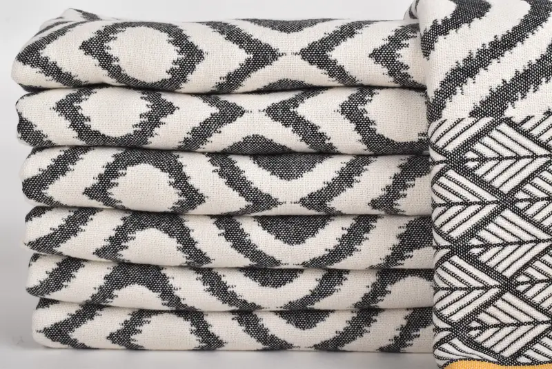 Home Gift, Decorative Blanket, Gift For The Home Decor, Boho Throw Blankets, Custom Blanket, Christmas Tablecloth, 68x50 Cotton Diamond Towel - 3