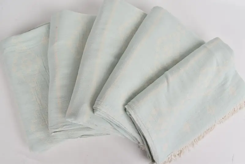 70x60 Cotton Geometric Towel, Personalized Home Gift Wedding, Valentines Day Gift Idea, Turkish Blanket, Throw Blanket Couch, Bridal Shower Gift - 4