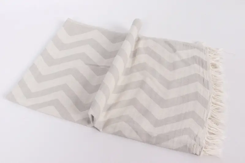 Personalized Kitchen Towel, Personalized Dish Towel, Bridesmaid Gift, Personalized Turkish Towel, Wedding Favors, 40x24 Cotton Zigzag Design Towel - 6