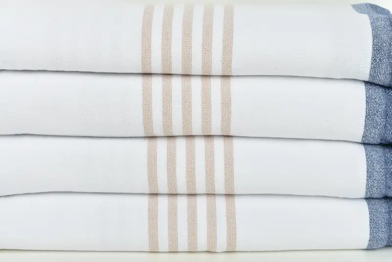 Monogram Beach Towel, Personalized Beach Towel, Personalized Gift For Him, Wedding Towel, 68x36 Cotton Striped Terry Towel, Quick-Dry Beach Towel - 2