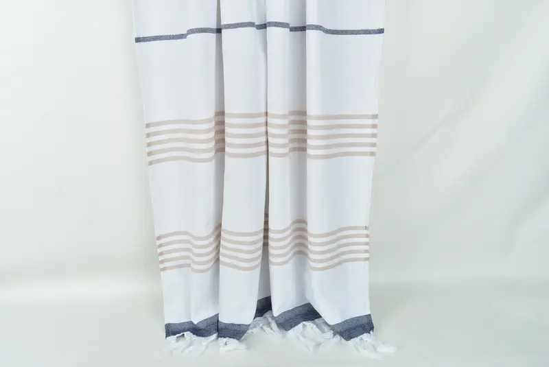 Monogram Beach Towel, Personalized Beach Towel, Personalized Gift For Him, Wedding Towel, 68x36 Cotton Striped Terry Towel, Quick-Dry Beach Towel - 8