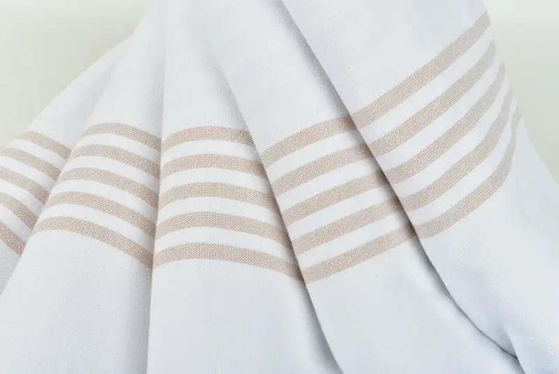 Monogram Beach Towel, Personalized Beach Towel, Personalized Gift For Him, Wedding Towel, 68x36 Cotton Striped Terry Towel, Quick-Dry Beach Towel - 5
