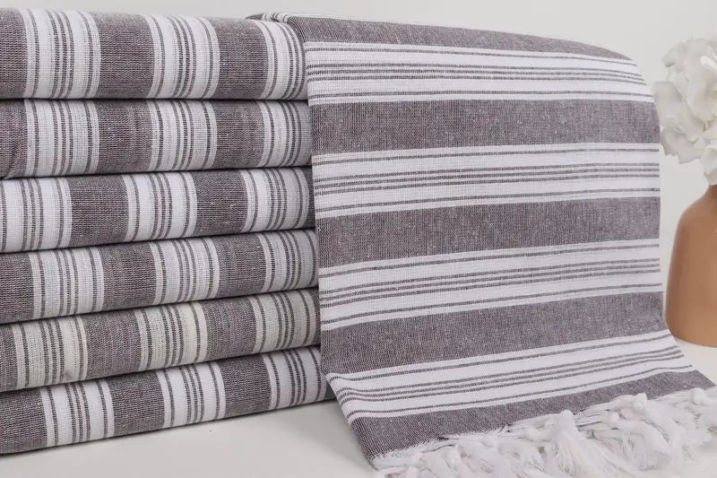 Bachelorette Party Gifts, Bridesmaid Favors, 70x40 Cotton Striped Towel, Home Decor Gifts, Bachelorette Party Gifts Bridesmaids, Bridesmaid Gift - 2