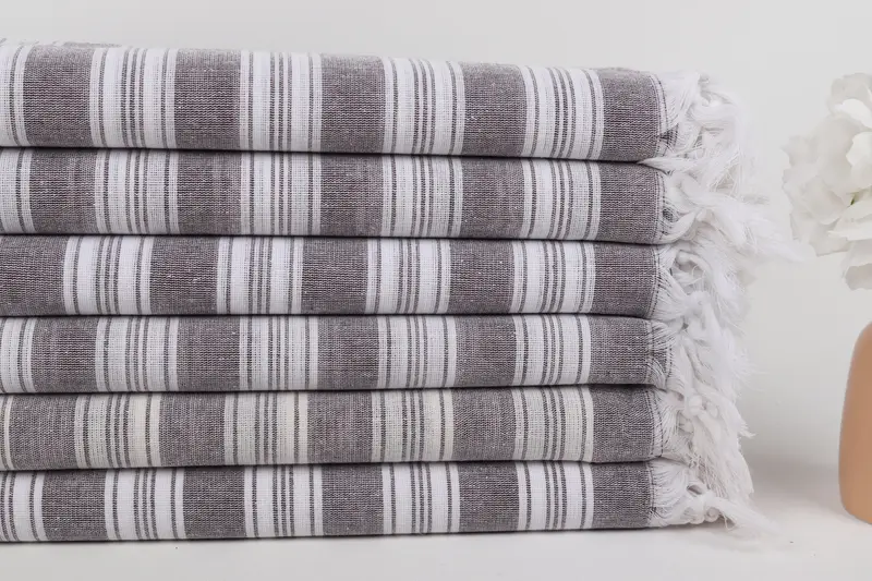 Bachelorette Party Gifts, Bridesmaid Favors, 70x40 Cotton Striped Towel, Home Decor Gifts, Bachelorette Party Gifts Bridesmaids, Bridesmaid Gift - 3