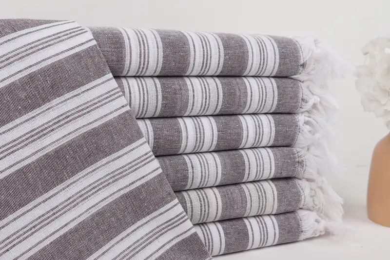 Bachelorette Party Gifts, Bridesmaid Favors, 70x40 Cotton Striped Towel, Home Decor Gifts, Bachelorette Party Gifts Bridesmaids, Bridesmaid Gift - 1