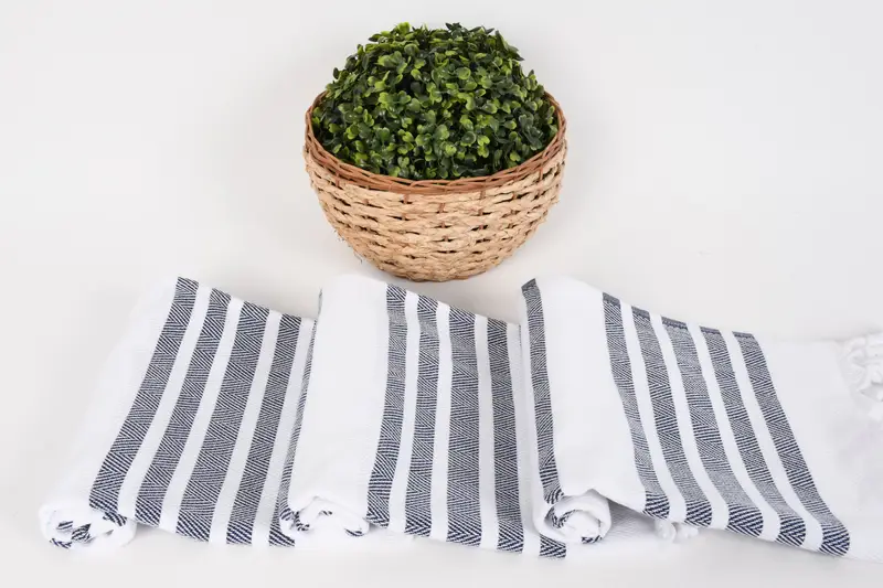 Toalla de espiga de algodón 36x24, toalla de cocina personalizada, toalla de toalla turca, favores de boda, toalla turca personalizada, regalos para él - 8