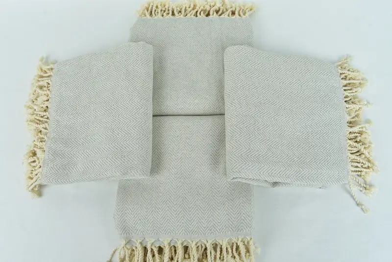 70x40 Cotton Herringbone Towel, Peshtemal Towel, Gift For Her, Monogram Turkish Towel, Best Beach Towel, Custom Name Towel, Bachelorette Party Favor - 6