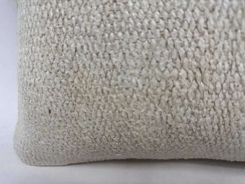 12x20 Inches Striped Cotton Pillow, Versatile Rectangle Pillow - 2