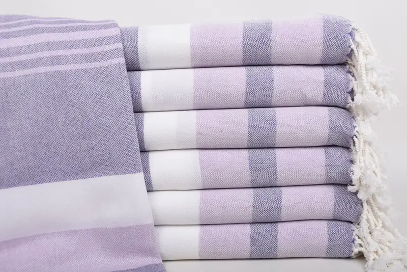 Personalized Bridesmaid Gift, Bachelorette Party Gifts Bridesmaids, Beach Size Towel, Handmade Gift, 70x40 Cotton Striped Towel, Home Decor Towel