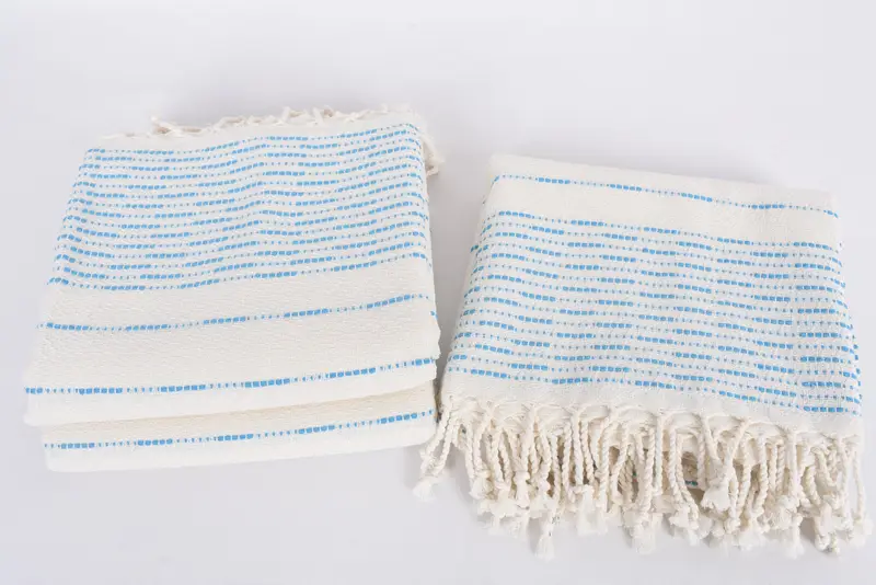 70x38 Cotton Striped Design Towel, Hammam towel, Family Gift Basket, Merry Christmas Gifts, Home Decor Gifts, Custom Gift, Bachelorette Favors Beach - 7