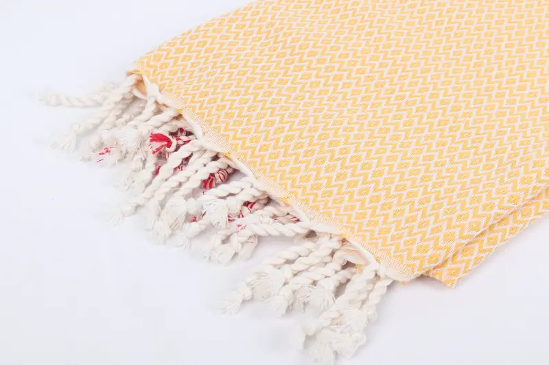 Wedding Day Gift For Bride, Sand-resistant towel, Custom Beach Towel, 70x40 Cotton Diamond Towel, Beach Towel Gift, Monogrammed Turkish Towel - 7