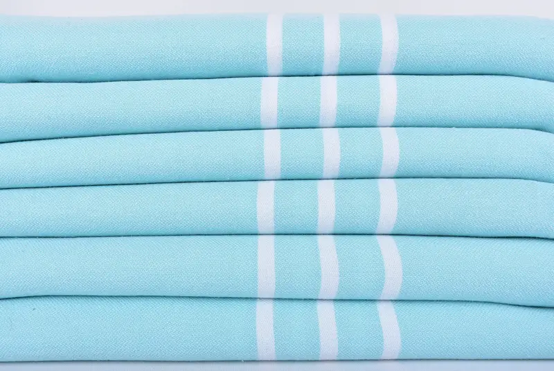 Embroidered Towel, Oversized Beach Towel, 70x40 Cotton Striped Towel, Xmas Gifts, Wedding Favors, Beach towel, Mexico Bachelorette Party Gifts - 2