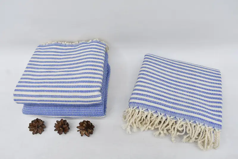 68x40 Cotton Striped Towel, Peshtemal Towel, Bridesmaid Gift Towel, Gift For Mom, Beach Towel Bulk, Large Turkish Towel, Luxury Beach Towel - 8