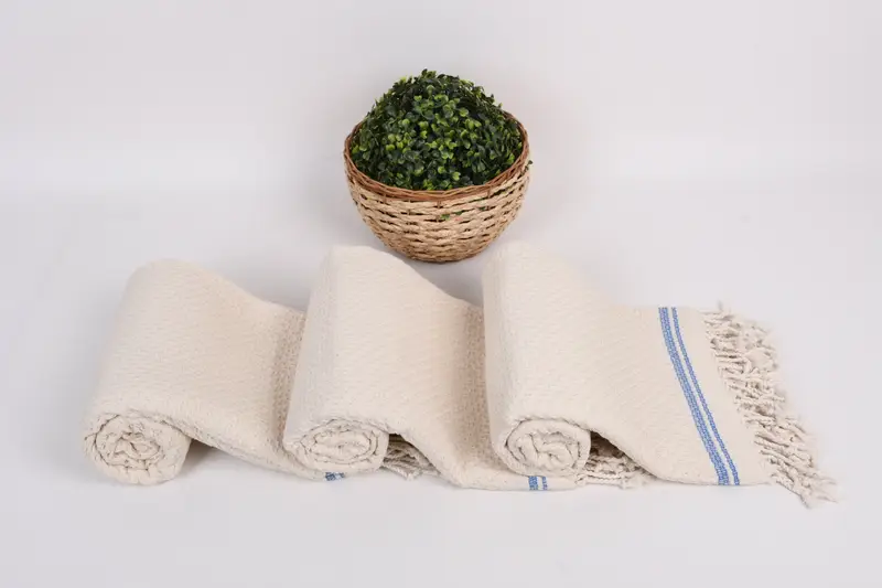 68x36 Cotton Striped Towel, Anniversary Gift For Her, Quick-dry travel peshtemal towel, Quick-dry peshtemal, Personalized Towel, Luxury towel - 8