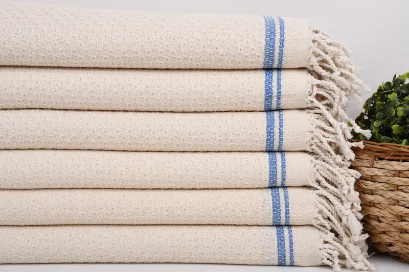 68x36 Cotton Striped Towel, Anniversary Gift For Her, Quick-dry travel peshtemal towel, Quick-dry peshtemal, Personalized Towel, Luxury towel - 2