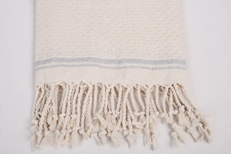 68x36 Cotton Striped Towel, Yoga Towel, Best Beach Towel, Bridal Shower Gift, Home Decor Gifts, Bachelorette Favor, Beach Theme Wedding Gift - 3