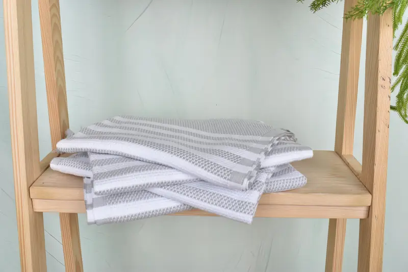 Bachelorette Towel, Bridesmaid Gifts, Wedding Anniversary Gift, 44x24 Cotton Striped Towel, Kitchen Towel, Engagement Gift, Turkish Towel Hand Towel - 7