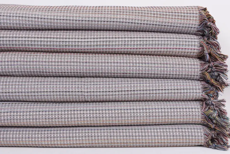 92x88 Cotton Geometric Towel, Bachelorette Party Favors, Bachelorette Party Gifts, Bridesmaid Gifts, Woven Throw Blanket, Bachelorette Party Items - 3