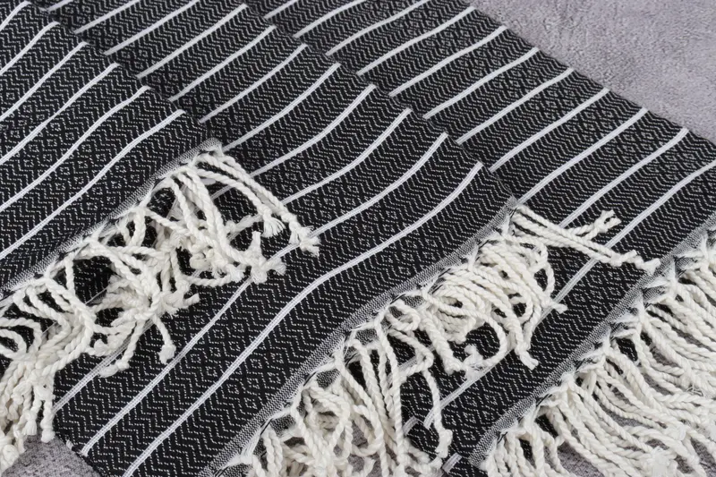 Turkish Towel Bulk, Family Gift, Turkish Towel Beach, Bachelorette Beach Towel, 70x40 Cotton Striped Towel, Monogram Turkish Towel, Custom Gift - 5