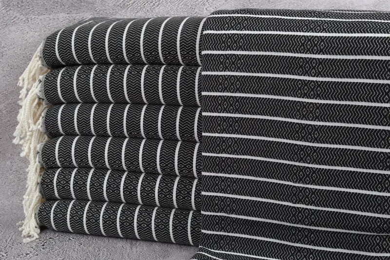 Turkish Towel Bulk, Family Gift, Turkish Towel Beach, Bachelorette Beach Towel, 70x40 Cotton Striped Towel, Monogram Turkish Towel, Custom Gift - 1
