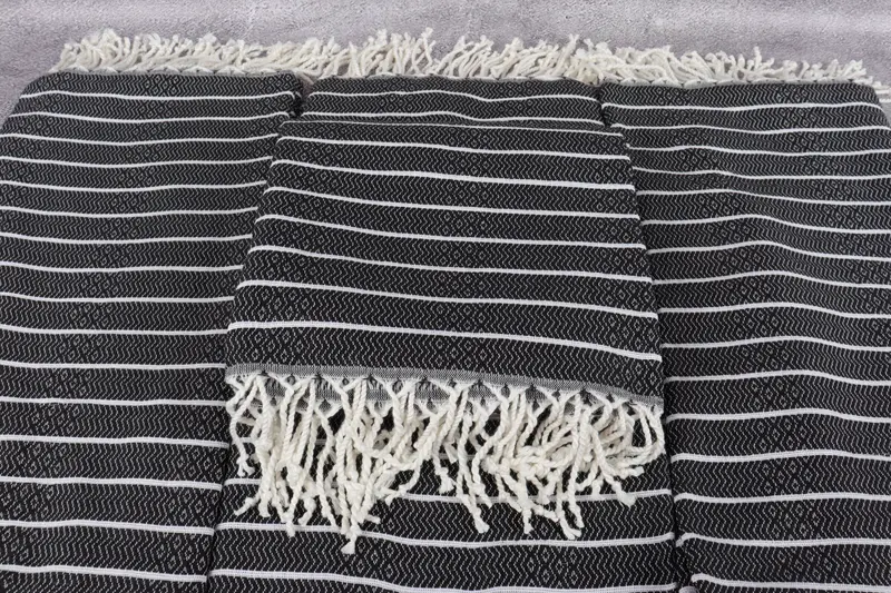 Turkish Towel Bulk, Family Gift, Turkish Towel Beach, Bachelorette Beach Towel, 70x40 Cotton Striped Towel, Monogram Turkish Towel, Custom Gift - 4