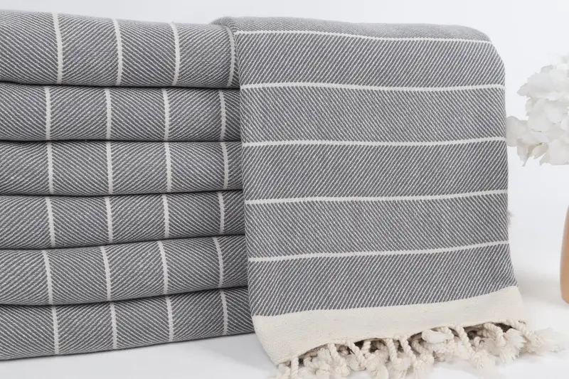 Bachelorette Party Gifts, Turkish Towel Bulk, Handmade Gift, Personalized Gifts, Bridesmaid Gifts, 70x40 Cotton Herringbone Towel, Scarf Towel - 2