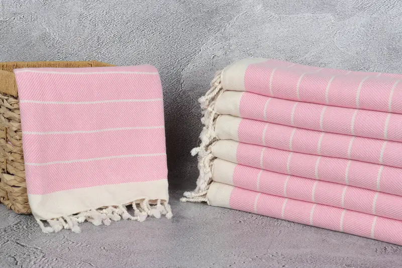 Miami Bachelorette Party Favors, Gift For Mom, 70x40 Cotton Herringbone Towel, Bridesmaid Gifts, Sand-free towel, Absorbent Turkish towel - 3