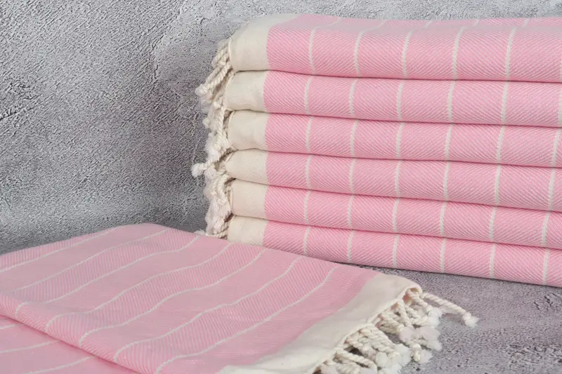 Miami Bachelorette Party Favors, Gift For Mom, 70x40 Cotton Herringbone Towel, Bridesmaid Gifts, Sand-free towel, Absorbent Turkish towel - 2