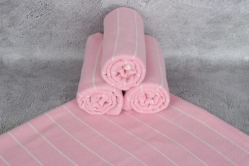 Miami Bachelorette Party Favors, Gift For Mom, 70x40 Cotton Herringbone Towel, Bridesmaid Gifts, Sand-free towel, Absorbent Turkish towel - 7