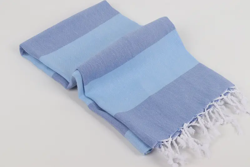 Sand-resistant Turkish towel for travel, Bachelorette Party Favors Beach, Gift For Her, Gifts For Him, 70x40 Cotton Striped Towel, Fouta towel - 6
