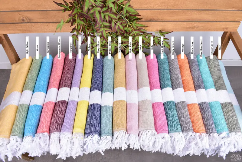 Valentines Day Gift Idea, Organic Towel, Wedding Anniversary Gift, Monogram Hand Towel, Monogrammed Hand Towel, Kitchen Towel, Best Wedding Gift - 2