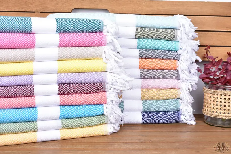 Valentines Day Gift Idea, Organic Towel, Wedding Anniversary Gift, Monogram Hand Towel, Monogrammed Hand Towel, Kitchen Towel, Best Wedding Gift - 1