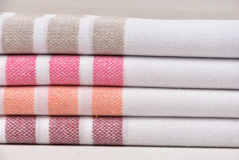 Bath towel, Bachelorette Party Favors, Organic Cotton Towel, 70x40 Cotton Striped Towel, Beach towel, Bachelorette Favor, Bridesmaid Towel - 2
