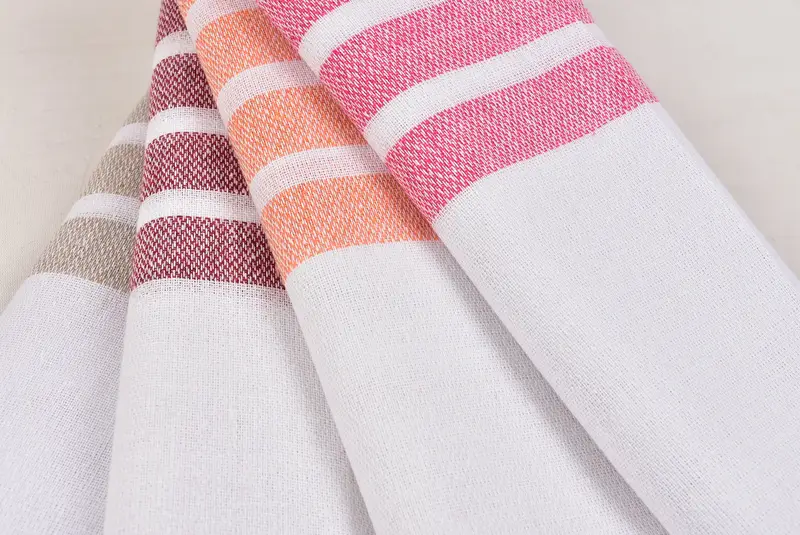 Bath towel, Bachelorette Party Favors, Organic Cotton Towel, 70x40 Cotton Striped Towel, Beach towel, Bachelorette Favor, Bridesmaid Towel - 5