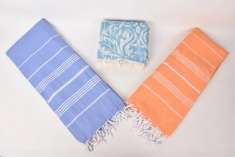 Gift For The Home Decor, Turkish Tablecloth, Personalized Gifts, Bridal Shower Gift, 80x60 Cotton Set of 5 Towel, Woven Throw Blanket, Couch Blanket - 7